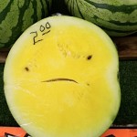 A smiling watermelon!